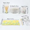 2/4/5/6PCS/Set Japanese-style Matcha Bowl , Spoon, Tea Whisk, Sieve Mesh, Perfect Gift For Ceremony, Traditional Decoration