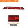 1Pc LED High Mount Brake Light Rear 3rd Stop Tail Lamp Car Accessories for Ford EcoSport 2013~2016