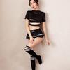Erotic Lingerie Female Sexiness Passion Seduction Pajamas Plus Size Uniform Role-playing Student Nurse Uniform Seduction Set