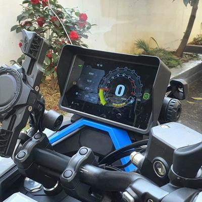 Motorcycle Instrument Speedometer Sun Visor High-Temperature Resistant Meter Guard Motorcycle Instrument Glare Shield Cover For