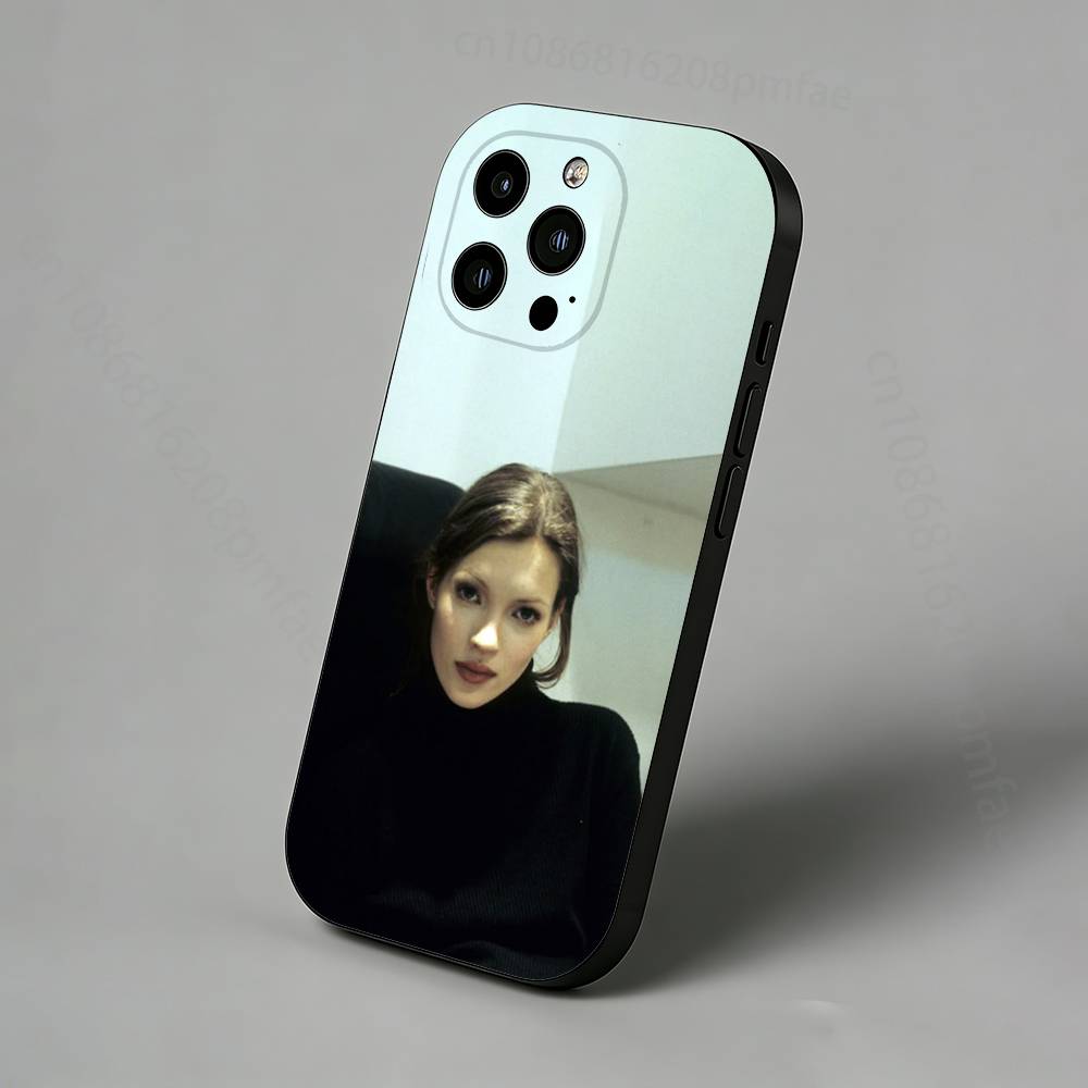 Hot Actor K-Kate Moss Phone Case For iPhone 17,16,15,14,13,12,11 Pro,Max,Plus,X,XS,XR,SE,Mini