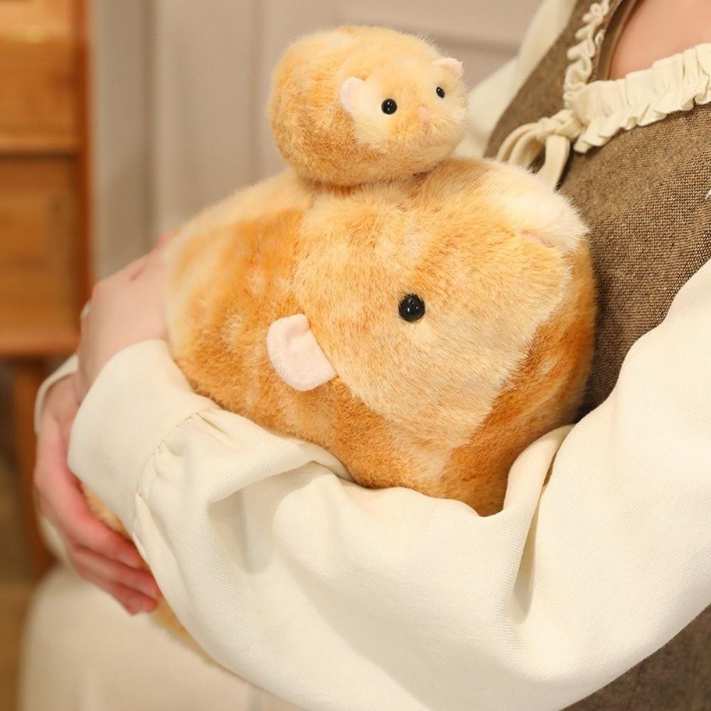 Soft Stuffed Hamster Plush Toy Plush Soft Animal Figure Lovely Cartoon Animal Doll for Kids Gifts