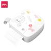 Deli GE221 White Portable Thermal Printer CN Plug (adapter Included)