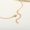 Stainless Steel Y Shape Jewelry Chain Woman Necklace Minimalist Personal Gold Color Fashion Jewelry for Girlfriend Mother's Day