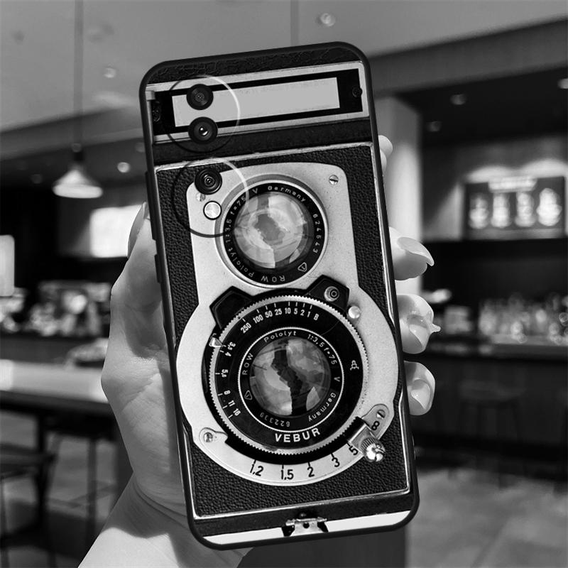 Retro Nostalgia Camera Case For Honor Magic 7 5 6 8 Lite Honor 400 200 Pro 50 70 90 X8c X9a X9b X9c X9d Win RT Cover