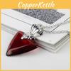 Night Fate Tohsaka Rin Necklace With Resin Heart For Cosplay Travel Or Use Gift