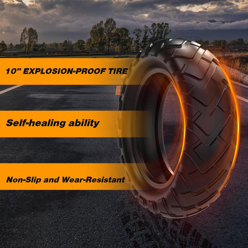 Electric Scooter Foldable KOOLUX 10" 500W Motor City Escooter Top Speed 25Km/h 48V 20.8AH Max Range 90Km Load 150Kg D7