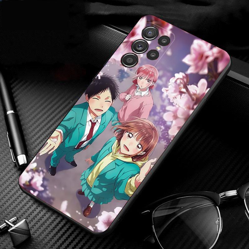Phone Case For Samsung Galaxy S26 S25 S24 S23 S22 S21 Ultra S24 S23 S22 S21 S25 Plus S24 FE Blue Box Chinatsu Taiki Hina Chono