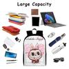 Travel Laptop Backpack, Fits 15.6 Inch Notebook, with Multiple Organizational Compartments for Teen Student Business Work K743