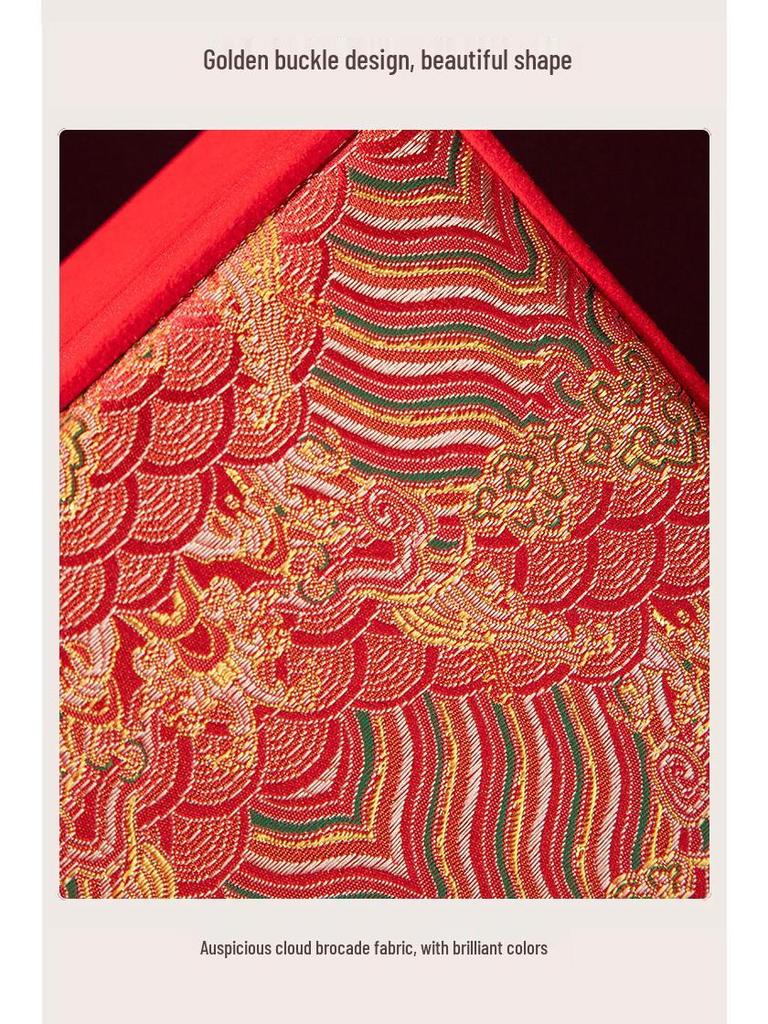 Chinese Wedding & Engagement Gift Box: Five Metals & Cash Betrothal Gift