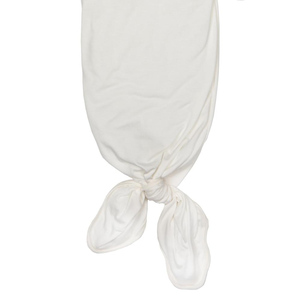 [Kickee Pants] Layette Knot Gown Set (Natural) Newborn Layette Knot Gown Set (Natural) Sleeper Baby Sleeper Summer Sleeper Baby Newborn Baby Shower