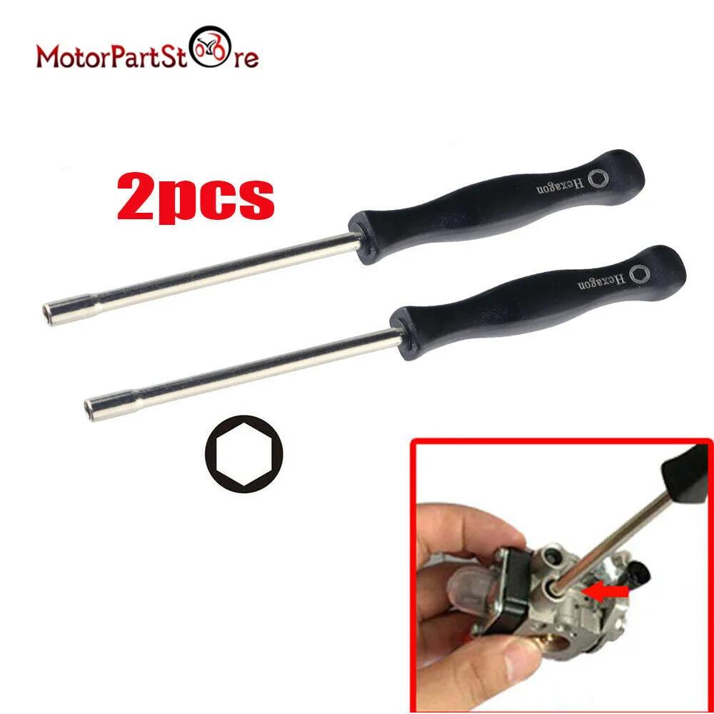 Hexagon Carburetor Adjusting Tool 5910 890 2307 Hex Screwdriver Carburetor Adjustment Tool for Stihl Ryobi Poulan Echo Chainsaw