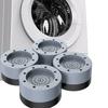 4 stuks anti-vibratie pads wasmachine rubberen voeten poten mat anti-vibratie pad universele slipstop stille pootbasis voor meubels