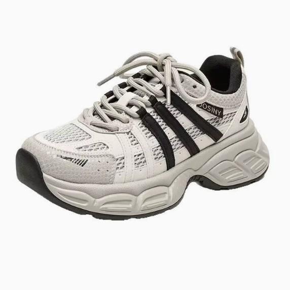 Retro Niche Thick-soled Dad Shoes for Women's 2025 Spring New Models Increase In Height, Versatile and Lightweight Casual Sports Shoes Show Small Feet