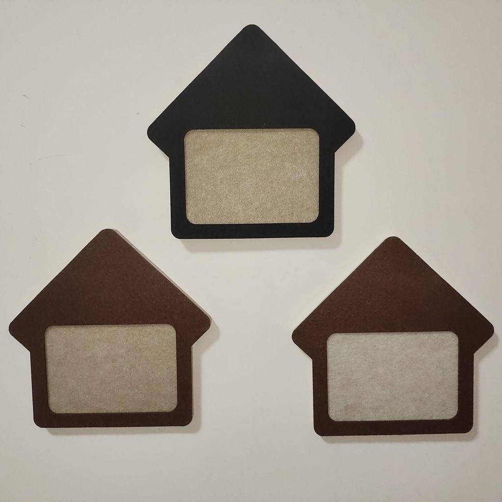 3D Felt Wall Sticker Cork Board: Attractive Photo & Message Display