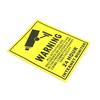 Cctv Security Camera System Warning Sign Sticker Decal Surveillance 200Mm*250Mm