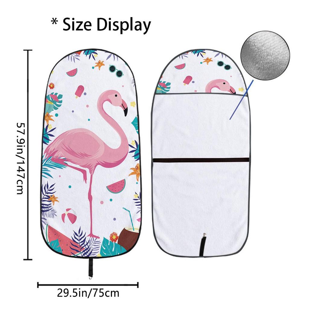 Front Car Seat Towel Cover: All-Season Gym & Workout Protector, Universal Fit.