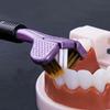 4pcs Ultra-Soft Bristle 3-Sided Toothbrush Set for Adults - Deep Clean & Gum Protection, Manual Brushes in Gift Box