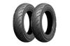 Bike Parts Center Motorcycle Tire 4PR Set of 790502 90/100-10 T/L 2