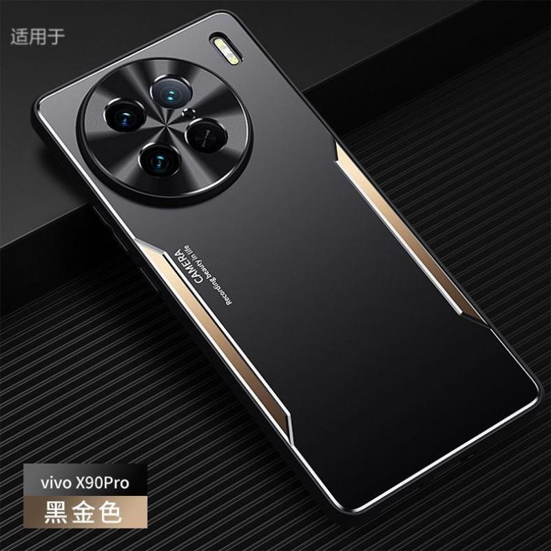 Applicable to vivoX11 mobile phone case, new Pro + aluminum alloy matte anti-fingerprint high-end all-inclusive anti-drop case