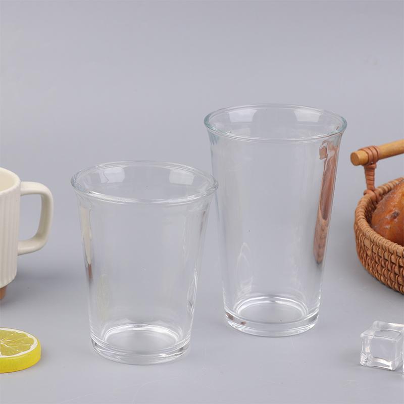 Coffee Cups Glass Transparent Latte Coffee Mug Juice Milk Drinking Glass Drinkware Glass Cup Drink Old Fashioned Glass