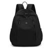 Schoolbag niche simple backpack women's new versatile junior high school college student backpack casual simple travel bag can be set with tie rod