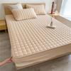 2024 Super wodoodporna pościel osłona zabezpieczająca dopasowane prześcieradło antypoślizgowe bawełniane prześcieradło z gumkami pikowana okładka pościel