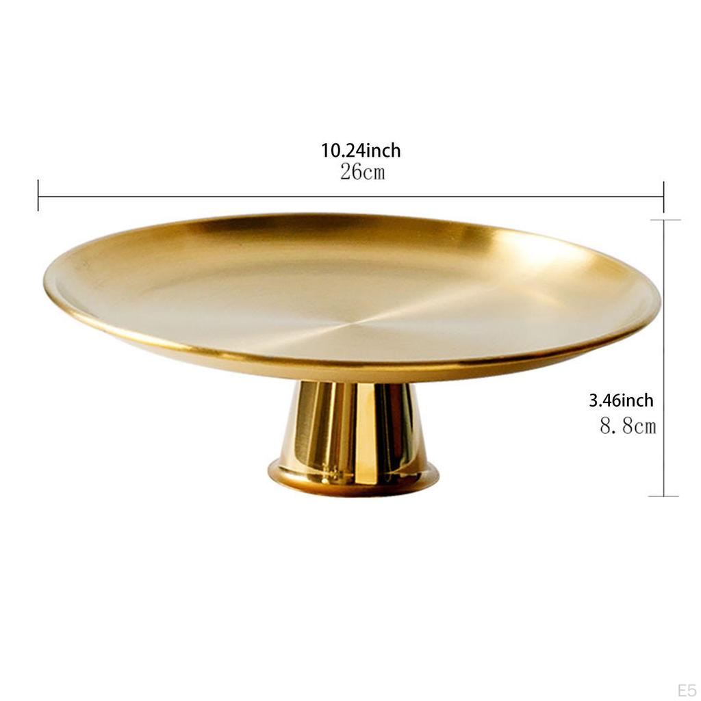 Obstkorb Serviertablett Dessert-Präsentationsplatten Mehrzweck Platzsparender Aufbewahrungsorganisator für