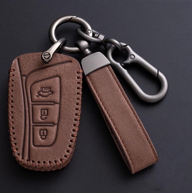 For  Grandeur HG  Genesis G80 Santa Sedan Fe 3DM Grand SantaFe 2018 IX45 EQUUS Azera Car Remote Key Case Cover Holder