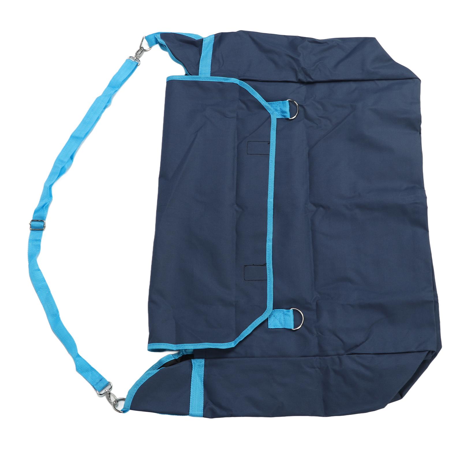 Large Capacity Slow Feed Horse Hay Bags Oxford Cloth Heavy Duty Horse Feeding Bag