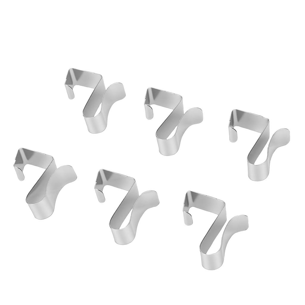 50 Stück Dachrinnenhaken zum Aufhängen von Weihnachtslicht, wetterfeste Metall-Dachrinnenhaken für Feiertagsdekoration