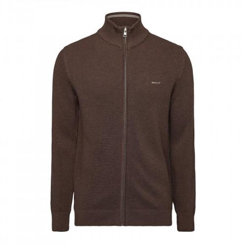 Gant Mens Pique Cardigan