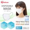 IRIS OHYAMA Disposable Nonwoven 120 Count Masks, Regular,