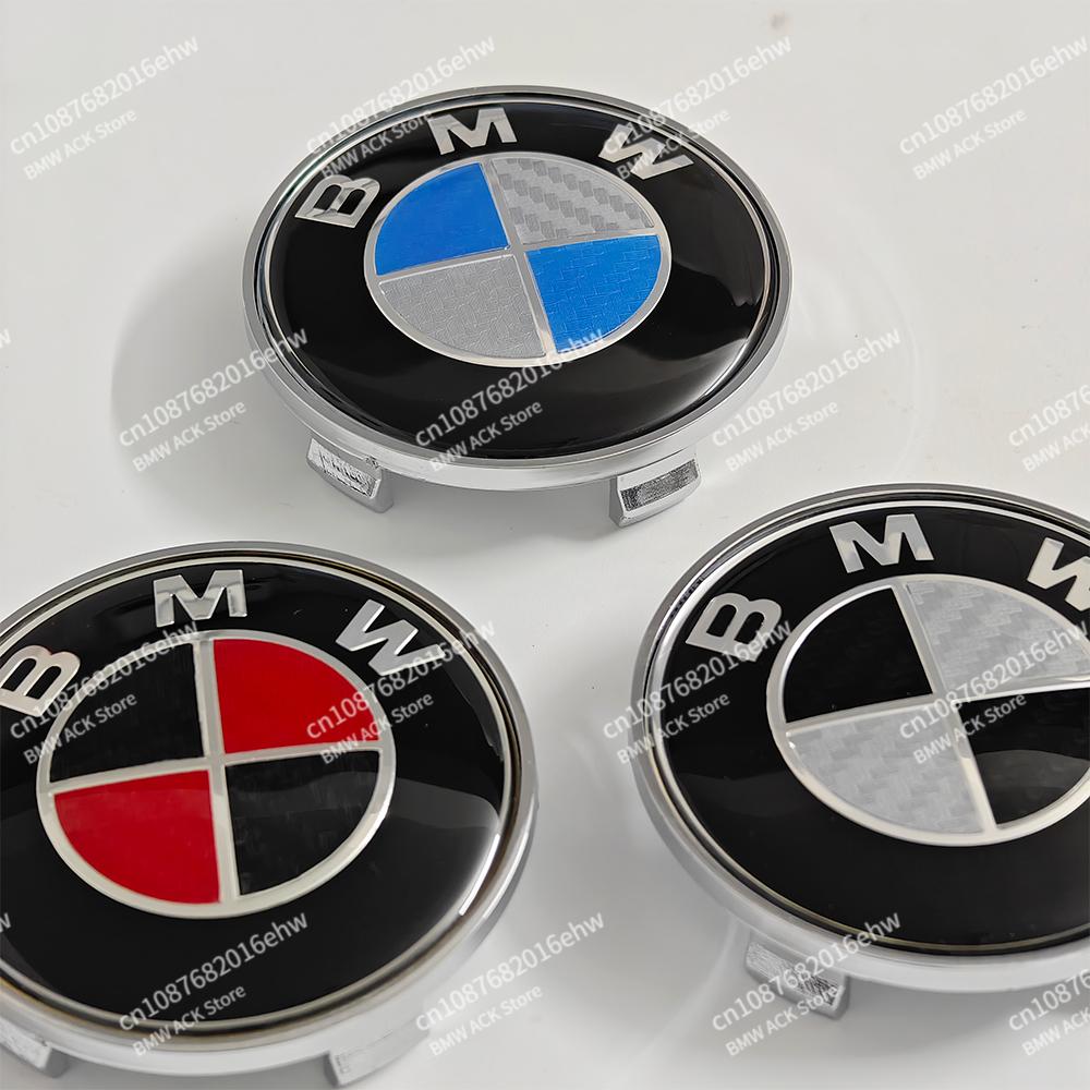 MLKQ6 4Pcs 68MM Car Wheel Center Caps For BMW F20 F22 F23 MF10 MF12 MF13 F85 F86 E90 E91 F32 F33 F34 F36 F10 F11 F18 F06 F12 F13 F01
