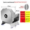 Stainless Steel Hand-Crank Slicer for Vegetables & Fruits