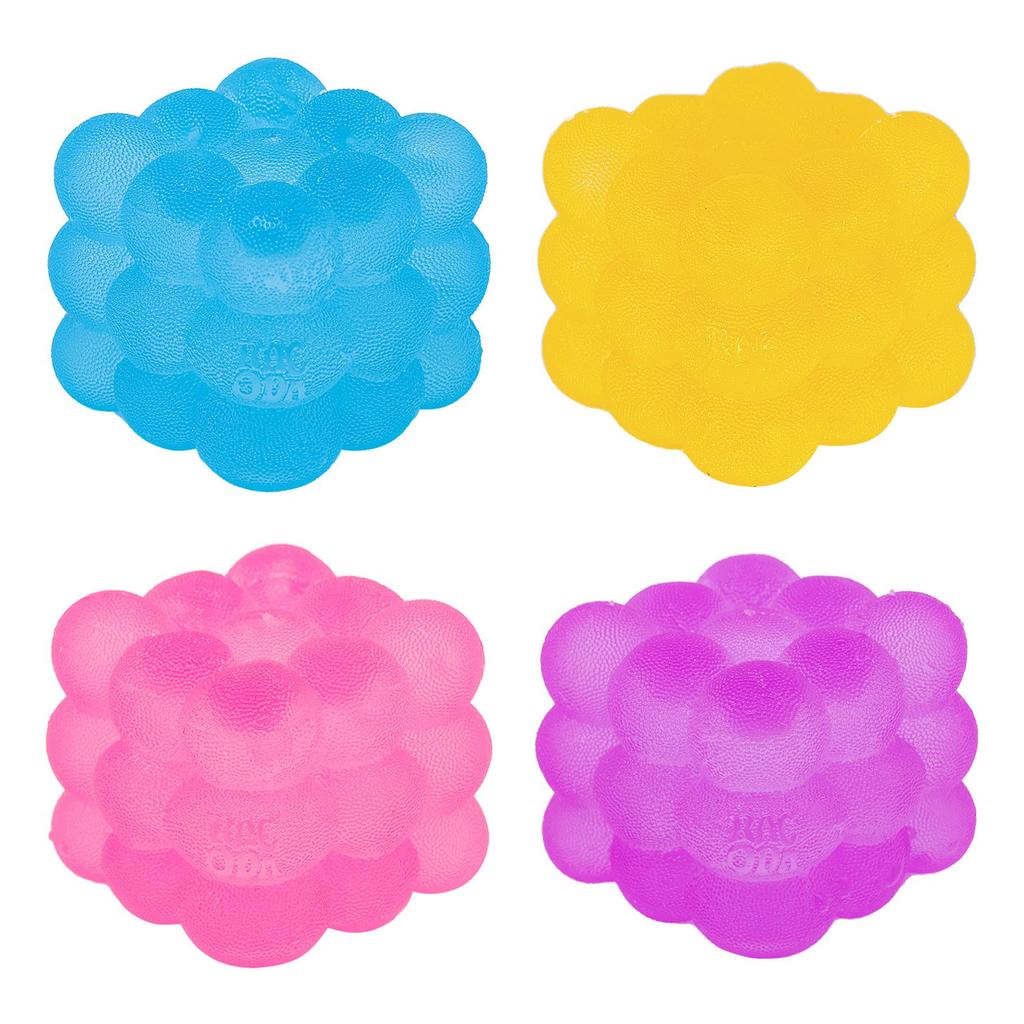 1-4Pcs New Three-Dimensional Candy Kneading Music Adult Kids Stress Relief Squeeze Sensory Toys Decompression Simulation Cube