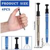 Aug. 4Pcs 4 Claw Jeweler's Pick Up Tool, Piercing Ball Grabber Tool For Small Parts, Metal Grabber Claw Pickup Holder
