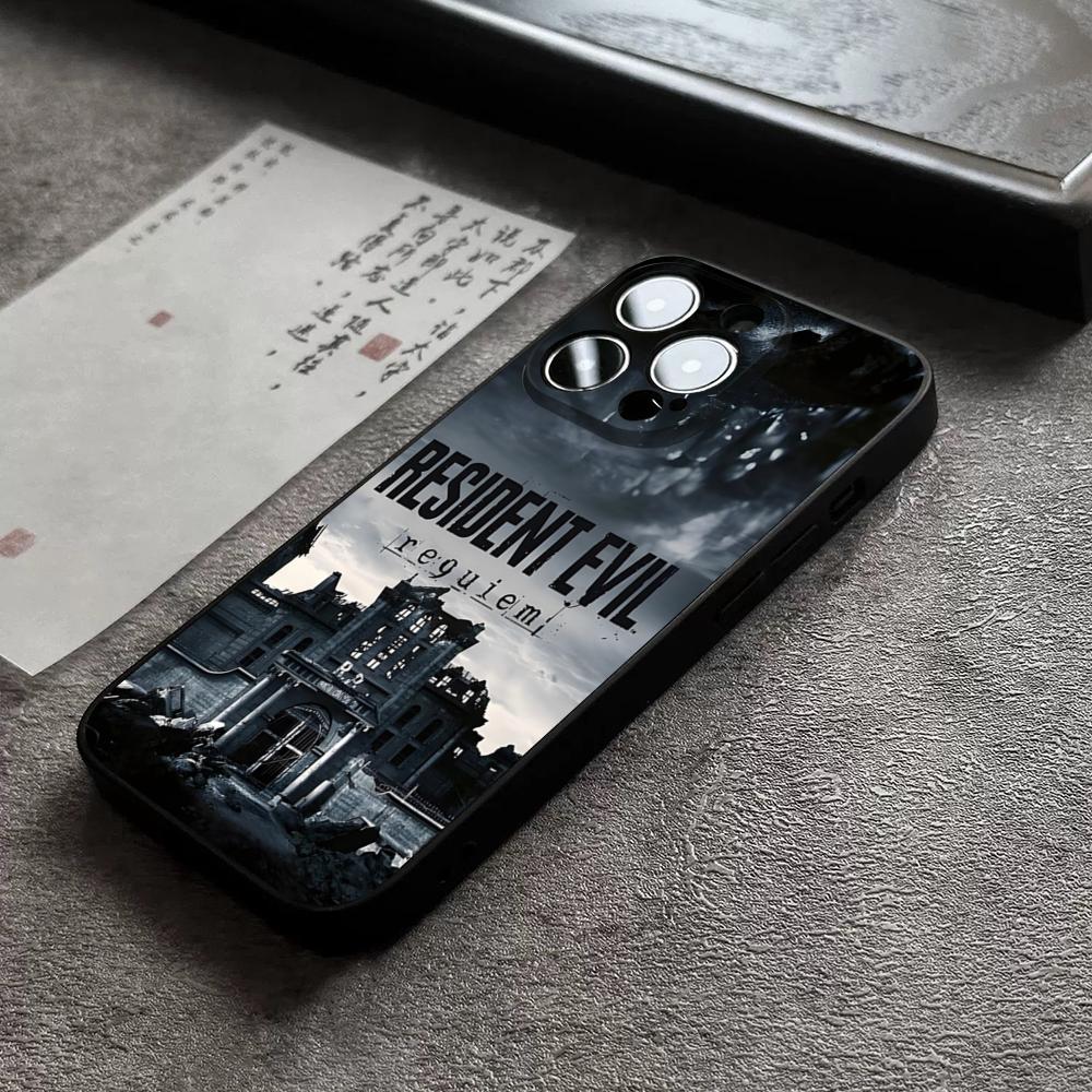 

Новая игра Resident Evil Requiem Чехол для телефона Для 17 Pro Max Iphone 16 14 Pro Max 12 15 Plus 13 Pro 11 Xr X Xs 8 Plus Задняя крышка iPhone16Plus