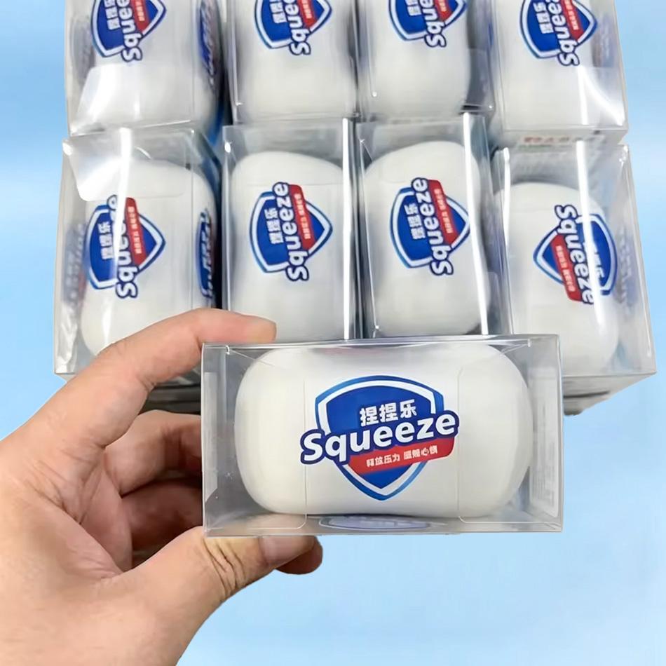 New Building Block Crisp Handmade Ball Soap Soft Squishy Toy Student Stress-Relief Diy Homemade Crispy Handmade Squishy Ball Toy