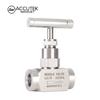 AW® Oțel Inoxidabil 304 316 Supapă cu Ac Filet Interior BSPP NPT Presiune Înaltă (6000Psi) Montare pe panou disponibilă1/8"1/4"3/8"1/2"