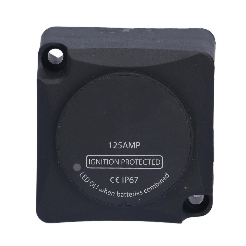 Spannungsempfindliches Relais Automatisches Laden VSR Dual Smart Batterieisolator mit Schrauben 12V 125A