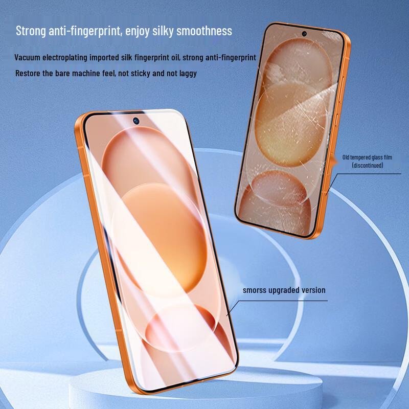 Smorss Honor Magic8 Pro Air 2-Pack Tempered Glass Screen Protector