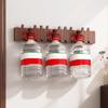 Solid Wood Wall-Mounted Piano Key Coat Hook - No-Drill Storage Rack for Clothes & Hats