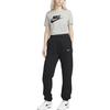 Nike Sportswear Essentials Logo Print Crew Neck T-Shirt Women Tops Light-Gray DX7906-063