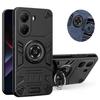 Etui na Xiaomi Poco X7 Pro C75 C71 F7 X7 5G Pancerne Wstrząsoodporne z Pierścieniem Podstawką Uchwyt Skorupa Coque Fundas