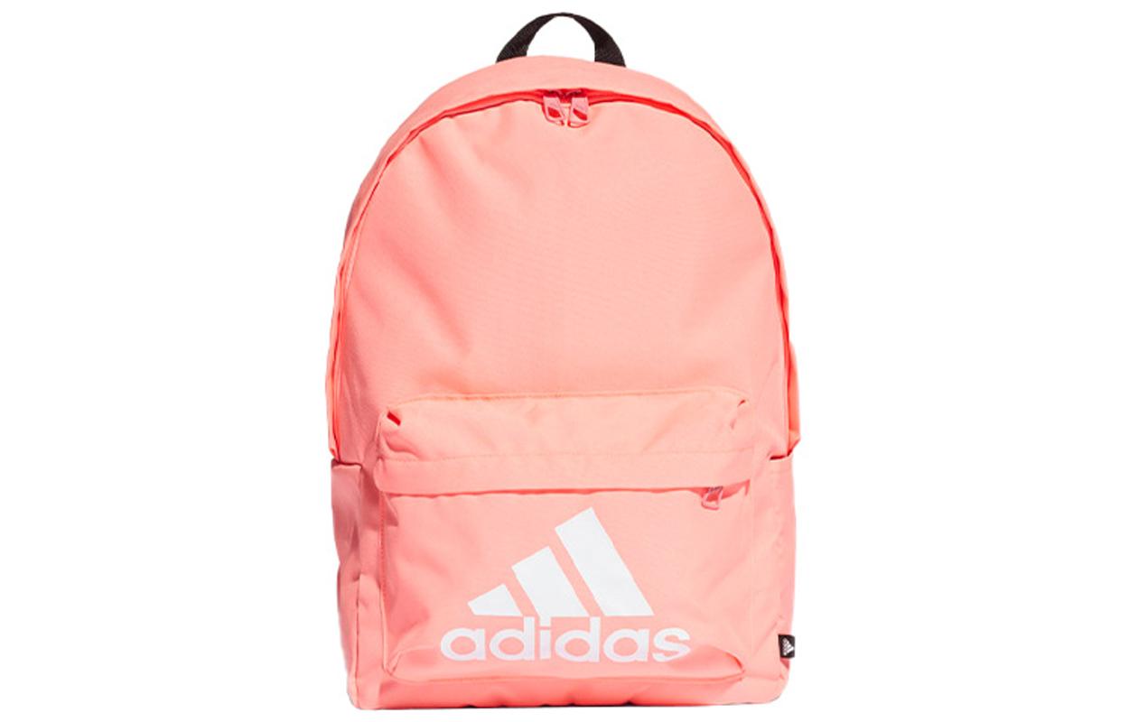 Adidas Sports & Fitness Polyester Backpack Regular Unisex Bright Neon Pink HC7254