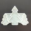 DIY Christmas Tree Keychain Silicone Epoxy Mold DIY Necklace Pendant Jewelry Crafting Mould for Christmas Gift Craft