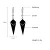Buyee 925 Sterling Silver Long Dangle Earring for Woman Girl Excellent Fashion Light Acrylic Fine Jewelry Earring