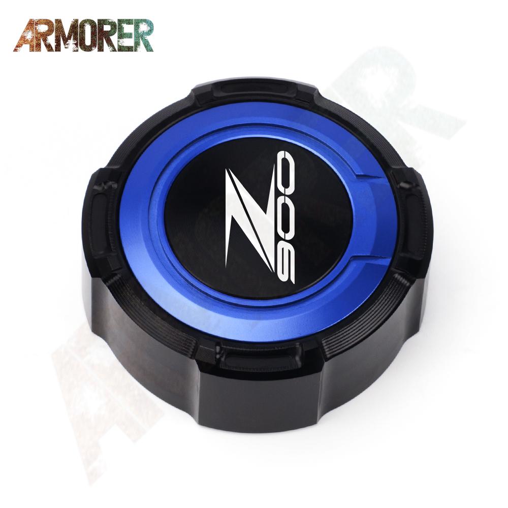 For KAWASAKI Z 650 750 900 1000 Z650 Z750 Z900 Z1000 Motorcycle CNC Aluminum Rear Brake Clutch Fluid Reservoir Cover