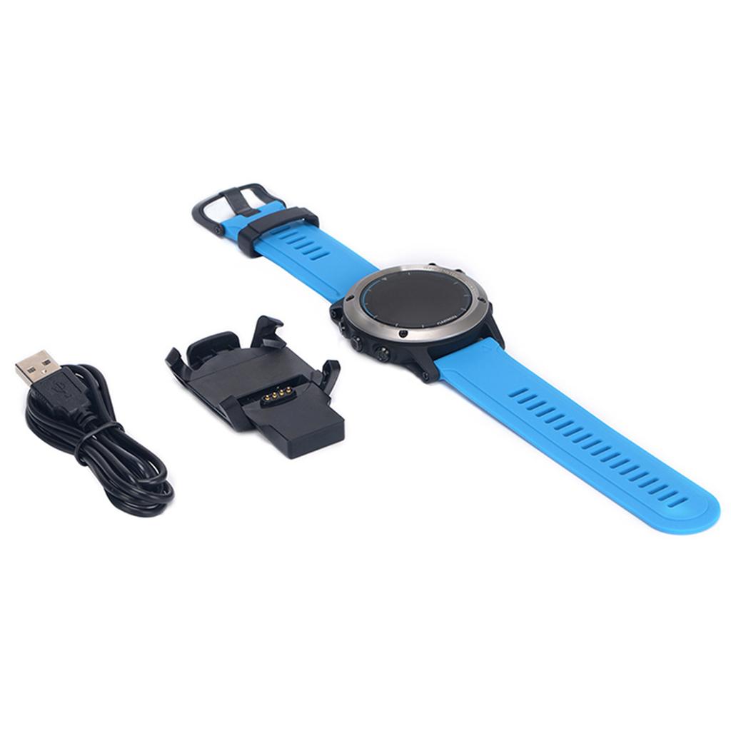 100cm Charging Cable Stand Charger Adapter for  for Fenix 3/for HR Quatix 3 Watc